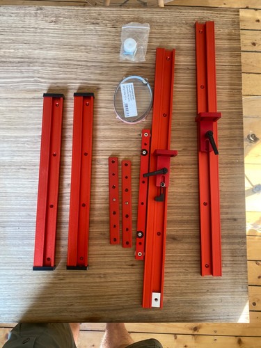 Nut schienen set mit - t,